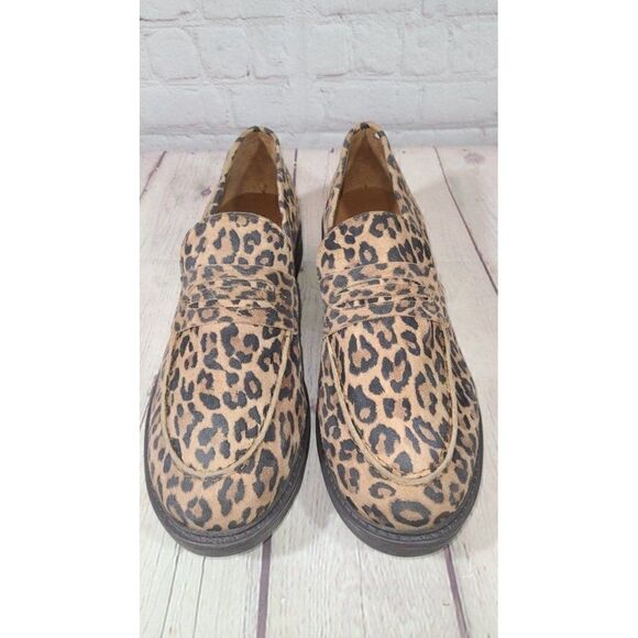 Artisan by Zigi Karine Cheetah Print Loafers Women's Size 8.5 - Picture 5 of 9